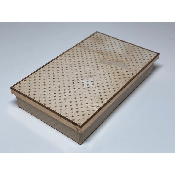 Atomic Sputnik Starburst Rhinestone Brooch Clip Earrings Set Two Tone Metal VTG - Picture 13 of 16